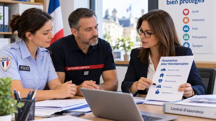 Assurances selon le métier dans la fonction publique